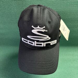 King Cobra Golf Hat Cap Mens Black King Cobra Logo Adjustable One Size